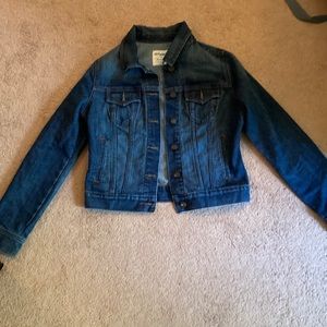 Long sleeve jean jacket